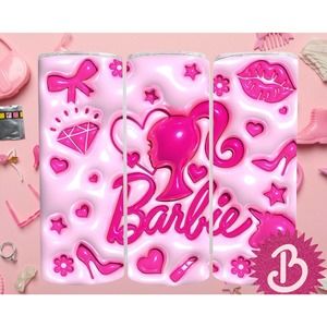 Barbie  Barbie Movie Coffee Cup 20 oz Tumbler